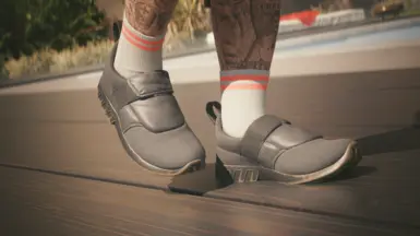 《赛博朋克2077》带袜运动鞋MOD_wishdown.com 《赛博朋克2077》带袜运动鞋MOD_wishdown.com