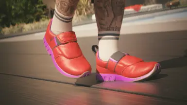 《赛博朋克2077》带袜运动鞋MOD_wishdown.com 《赛博朋克2077》带袜运动鞋MOD_wishdown.com