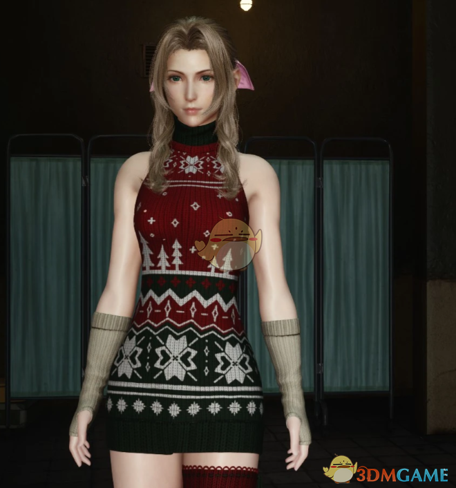 《最终幻想7:重生》爱丽丝的暖冬圣诞服装MOD_wishdown.com 《最终幻想7:重生》爱丽丝的暖冬圣诞服装MOD_wishdown.com