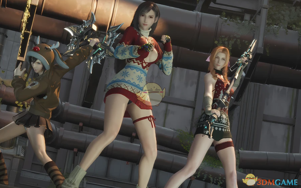 《最终幻想7:重生》爱丽丝的暖冬圣诞服装MOD_wishdown.com 《最终幻想7:重生》爱丽丝的暖冬圣诞服装MOD_wishdown.com