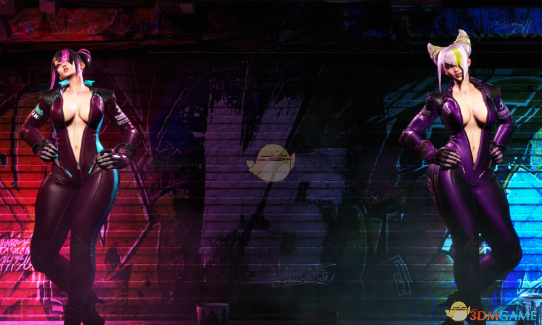 《街头霸王6》韩蛛俐的第一后裔性感赛车服MOD_wishdown.com 《街头霸王6》韩蛛俐的第一后裔性感赛车服MOD_wishdown.com