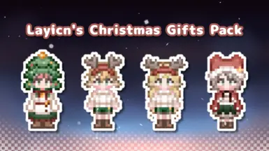 《星露谷物语》圣诞礼品服装包MOD_wishdown.com 《星露谷物语》圣诞礼品服装包MOD_wishdown.com