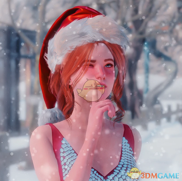 《博德之门3》圣诞帽MOD_wishdown.com 《博德之门3》圣诞帽MOD_wishdown.com