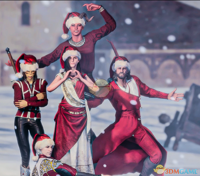 《博德之门3》圣诞帽MOD_wishdown.com 《博德之门3》圣诞帽MOD_wishdown.com