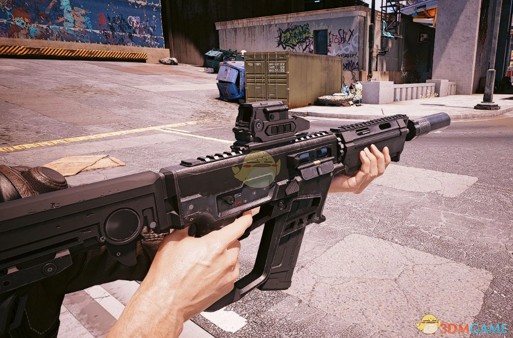 《赛博朋克2077》军用科技MK.1步枪MOD_wishdown.com 《赛博朋克2077》军用科技MK.1步枪MOD_wishdown.com