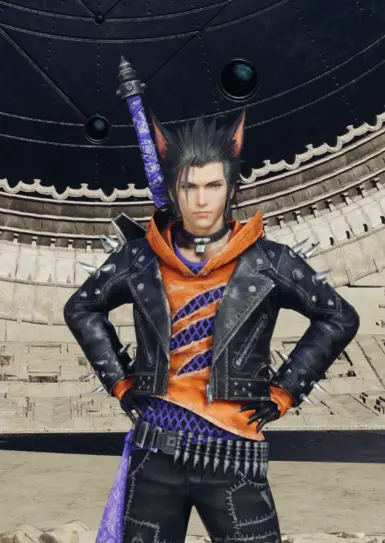 《最终幻想7:重生》扎克黑猎犬服装MOD_wishdown.com 《最终幻想7:重生》扎克黑猎犬服装MOD_wishdown.com