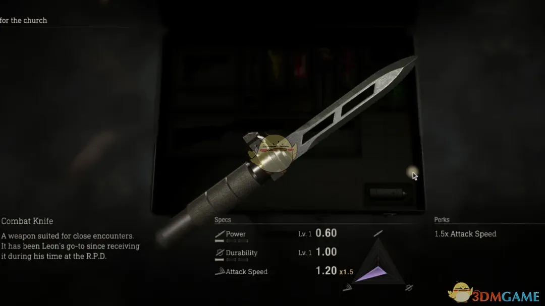 《生化危机4:重制版》RE3弹道刀MOD_wishdown.com 《生化危机4:重制版》RE3弹道刀MOD_wishdown.com