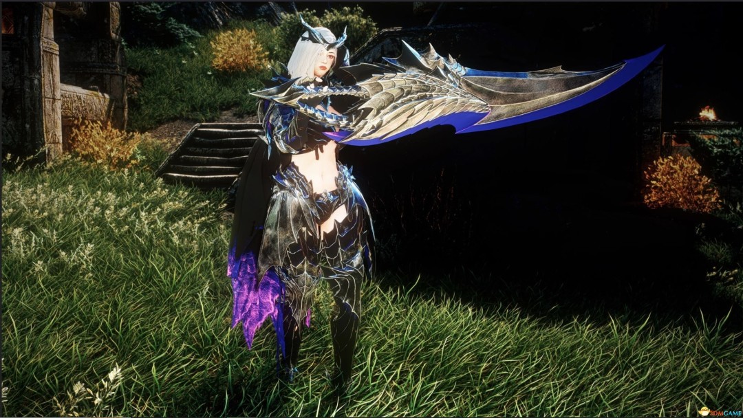 《上古卷轴5:天际重制版》猎魔杀手套装MOD_wishdown.com 《上古卷轴5:天际重制版》猎魔杀手套装MOD_wishdown.com