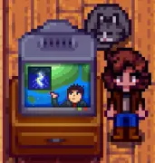 《星露谷物语》雨图腾引发雷暴MOD_wishdown.com 《星露谷物语》雨图腾引发雷暴MOD_wishdown.com