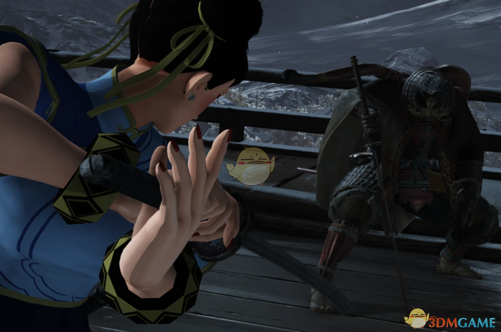 《只狼:影逝二度》街头霸王6春丽替换狼MOD_wishdown.com 《只狼:影逝二度》街头霸王6春丽替换狼MOD_wishdown.com