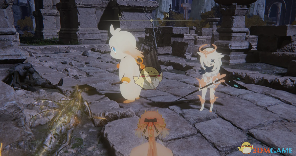 《艾尔登法环》鸣潮阿布替换鸟身人偶士兵MOD_wishdown.com 《艾尔登法环》鸣潮阿布替换鸟身人偶士兵MOD_wishdown.com