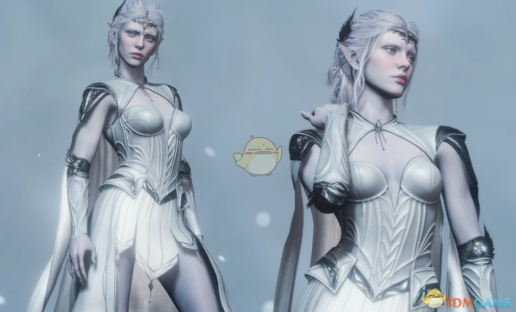 《博德之门3》冬之少女套装MOD_wishdown.com 《博德之门3》冬之少女套装MOD_wishdown.com