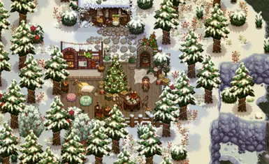 《星露谷物语》节日动画冬树MOD_wishdown.com 《星露谷物语》节日动画冬树MOD_wishdown.com