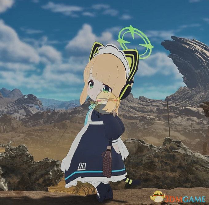 《怪物猎人:荒野》蔚蓝档案才羽绿外观MOD_wishdown.com 《怪物猎人:荒野》蔚蓝档案才羽绿外观MOD_wishdown.com