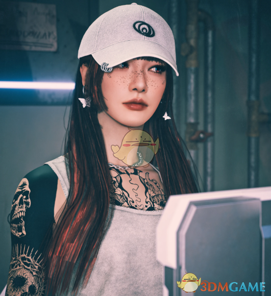 《赛博朋克2077》棒球帽发型MOD_wishdown.com 《赛博朋克2077》棒球帽发型MOD_wishdown.com