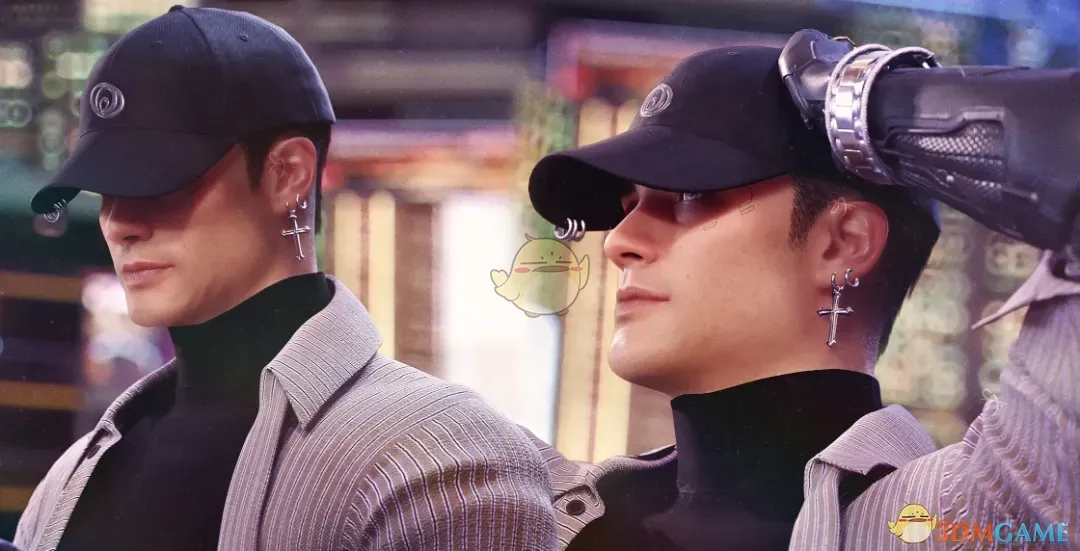 《赛博朋克2077》棒球帽发型MOD_wishdown.com 《赛博朋克2077》棒球帽发型MOD_wishdown.com