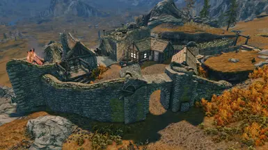 《上古卷轴5:天际重制版》白漫城的小村庄MOD_wishdown.com 《上古卷轴5:天际重制版》白漫城的小村庄MOD_wishdown.com