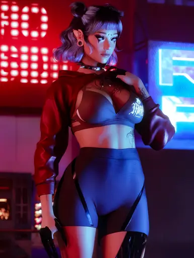 《赛博朋克2077》城市短跑装备MOD_wishdown.com 《赛博朋克2077》城市短跑装备MOD_wishdown.com