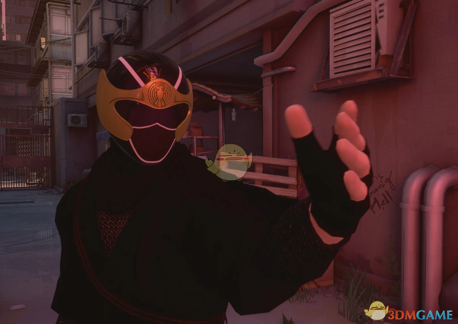 《师父》扮演超凡战队黑战士MOD_wishdown.com 《师父》扮演超凡战队黑战士MOD_wishdown.com