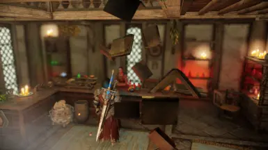 《上古卷轴5:天际重制版》更佳造型飞行书籍MOD_wishdown.com 《上古卷轴5:天际重制版》更佳造型飞行书籍MOD_wishdown.com