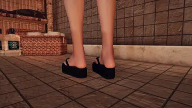 《上古卷轴5:天际重制版》凉鞋人字拖MOD_wishdown.com 《上古卷轴5:天际重制版》凉鞋人字拖MOD_wishdown.com