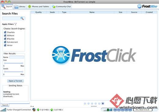 FrostWire For Mac v6.5.1Ѱ