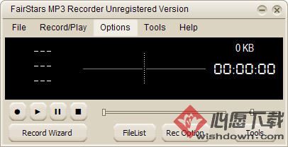 FairStars MP3 Recorder(¼) v2.50 ٷѰ