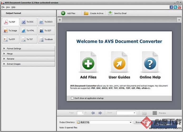 AVS Document Converter (ĵʽת) v4.1.1 Ѱ