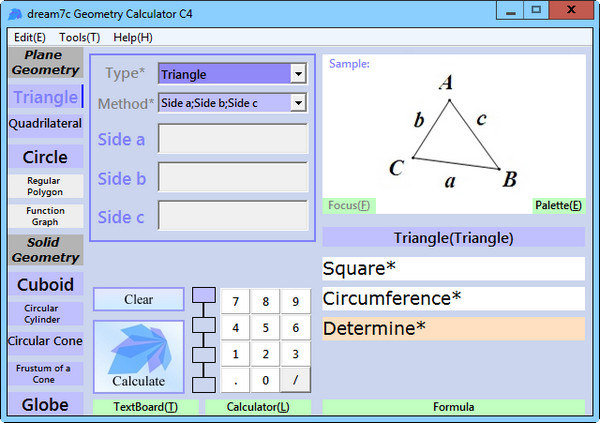 dream7c Geometry Calculator C4 v4.5.3Ѱ