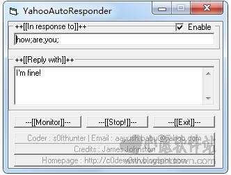 YahooAutoResponder(ŻͨԶ) 2.0 ɫ
