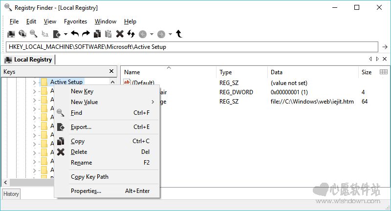 ע(Registry Finder) v2.28 İ