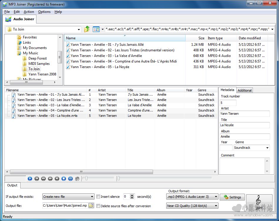 Freemore MP3 Joiner(mp3ϲ) v10.8.1 Ѱ
