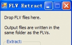 FLV Extract(ȡFLVļеƵƵ) v1.6.3 Ѱ