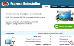 Express Uninstaller(ǿжع) v2.3 Ѱ