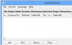 openAviToGif_ƵתΪGIF 0.6.0 Beta Ѱ