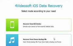 iosݻָ(4videosoft ios data recovery) v8.0.38 Ѱ