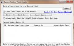 Restore Point Creator_ϵͳԭ v6.3 Build 31 Ѱ