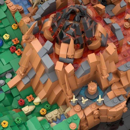 乐高大神!玩家用乐高积木自制《旷野之息》世界地图_wishdown.com 乐高大神!玩家用乐高积木自制《旷野之息》世界地图_wishdown.com