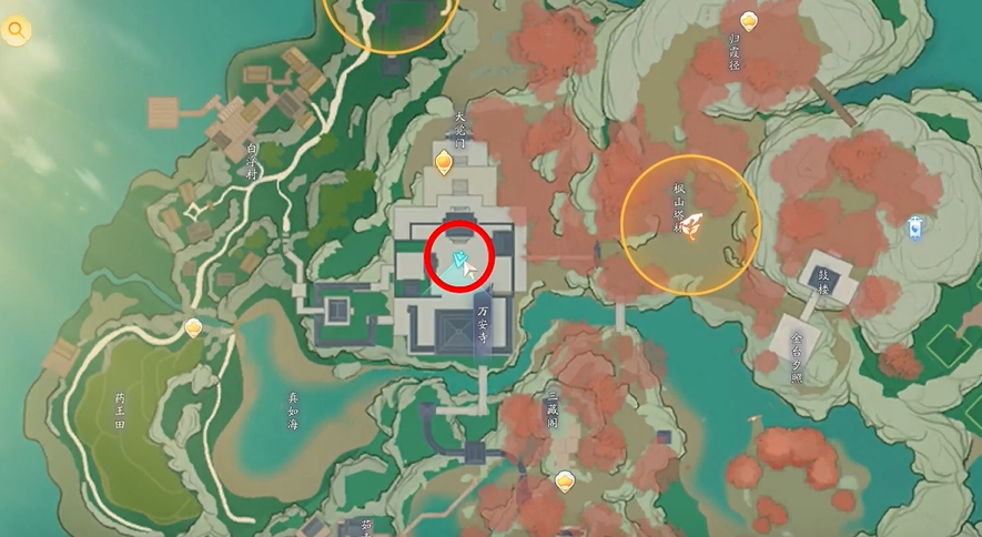 射雕手游梦华录万安寺全道具收集攻略一览_wishdown.com 射雕手游梦华录万安寺全道具收集攻略一览_wishdown.com