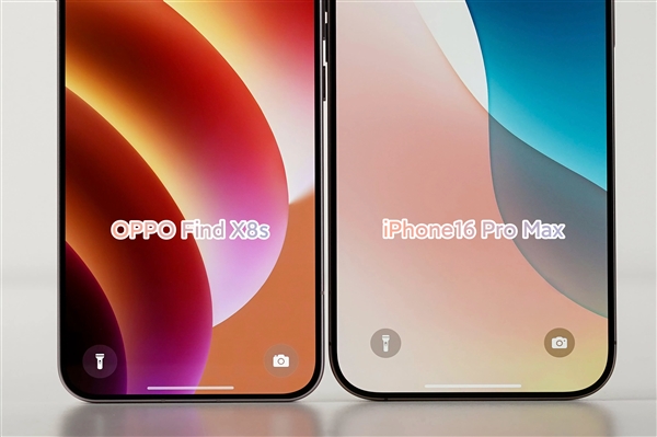 OPPO Find X8Sأȫխĵȱ iPhone 16 Pro Maxխ