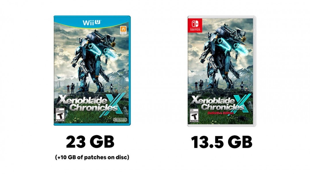 《异度之刃X:终极版》容量仅13.5GB 老任怎么做到的?_wishdown.com 《异度之刃X:终极版》容量仅13.5GB 老任怎么做到的?_wishdown.com
