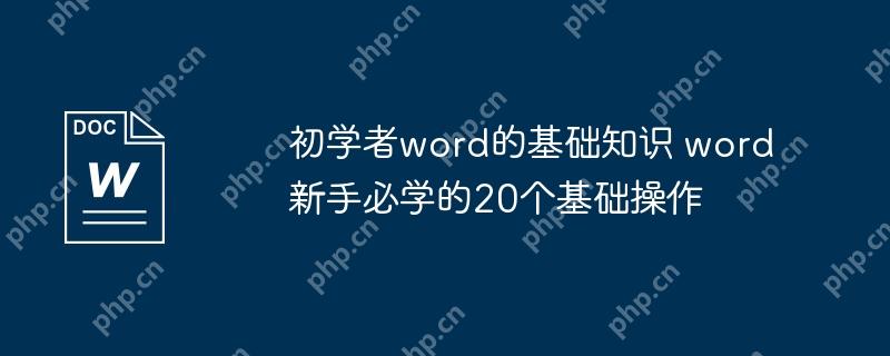 ѧwordĻ֪ʶ wordֱѧ20