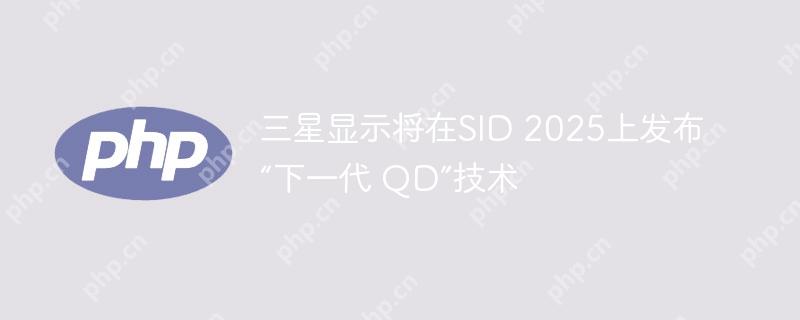 ʾSID 2025Ϸһ QD