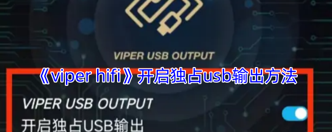 viper hifiռusb