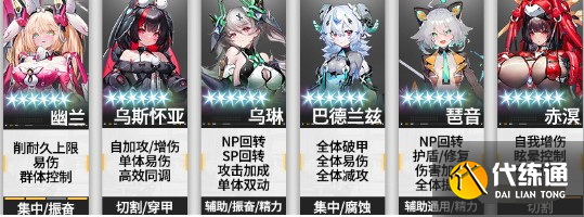 交错战线幽兰配队攻略_wishdown.com 交错战线幽兰配队攻略_wishdown.com