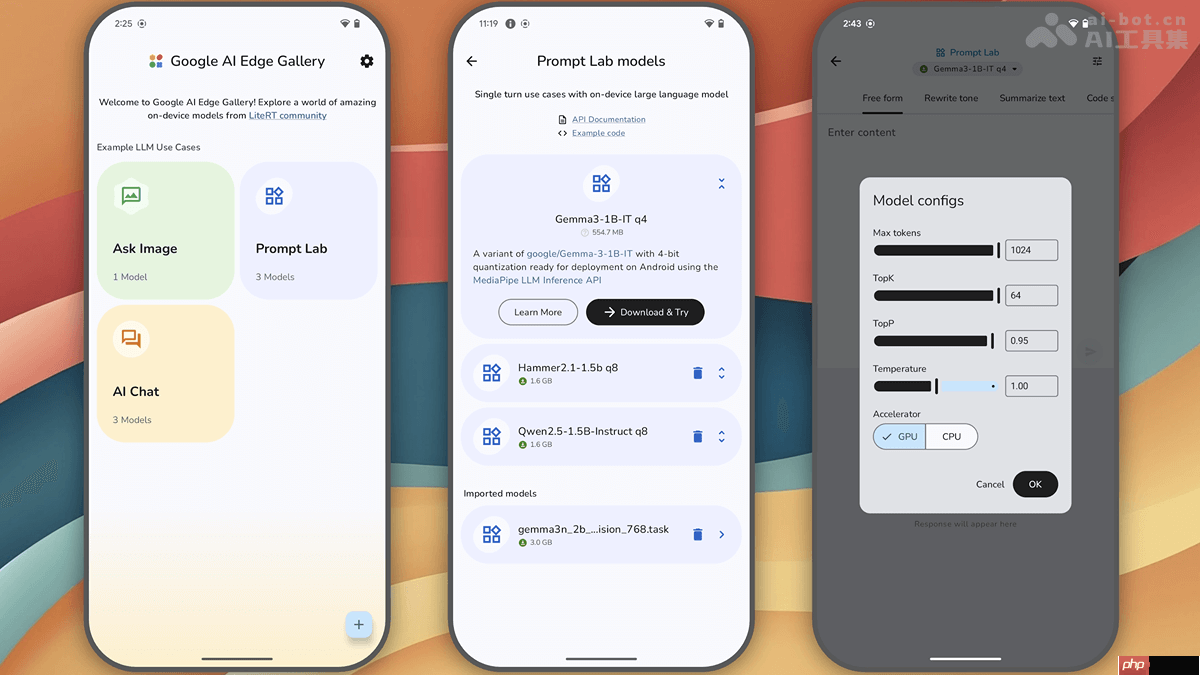 Google AI Edge Gallery ȸƳAIӦãֻ֧AIģ