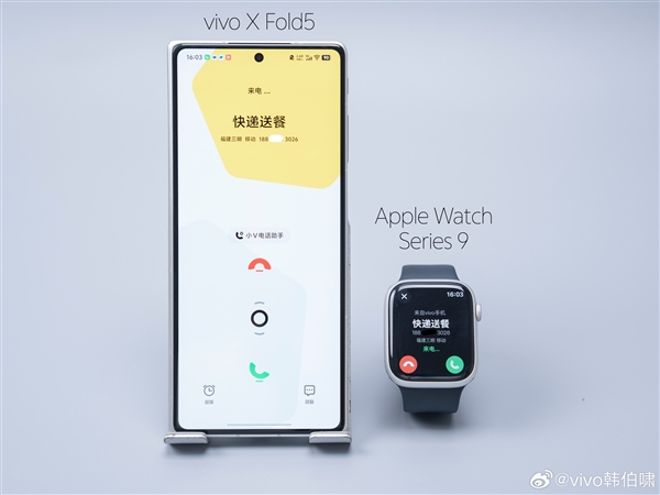 ׿ʷϵһΣvivo X Fold5Apple Watch