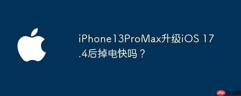 iPhone13ProMaxiOS 17.4