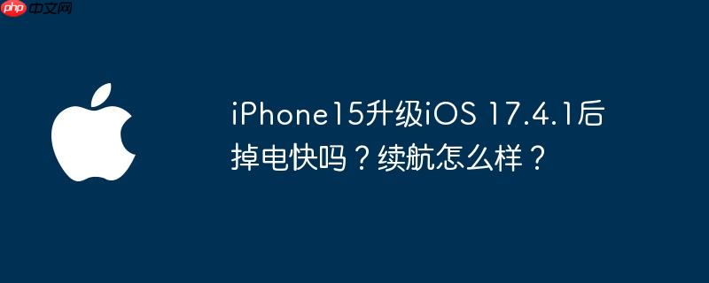 iPhone15iOS 17.4.1ô