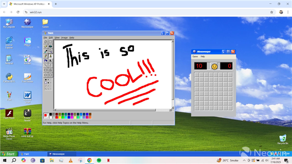 ֻҳWindows XPɨסͼڻ
